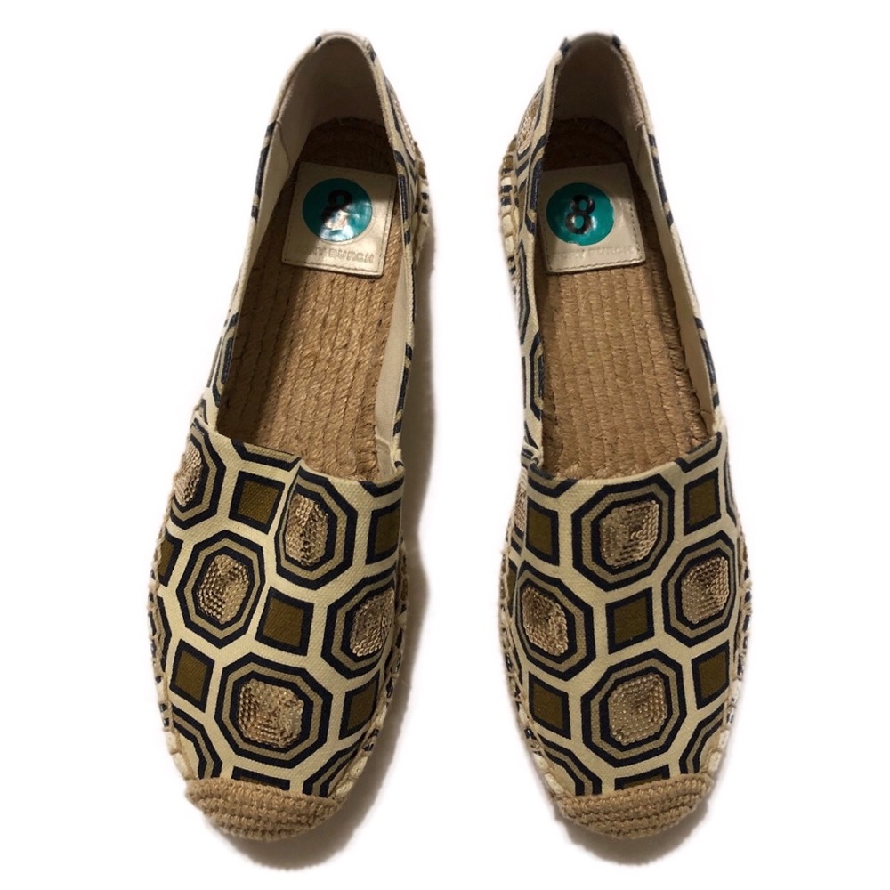 🚫SOLD Tory Burch | Cecily Embellished Espadrille - Picture 1 of 5